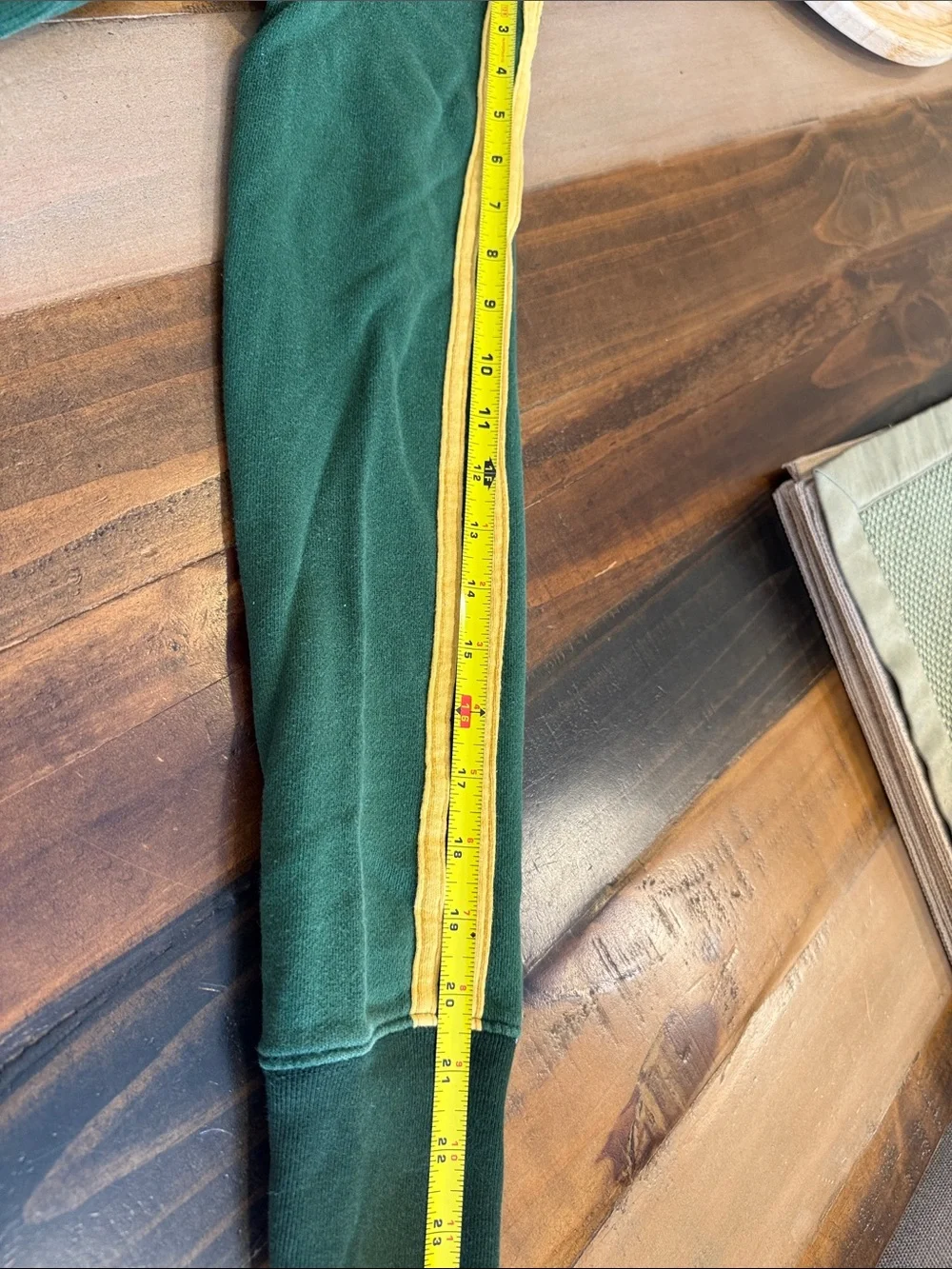 Abercrombie & Fitch Y2 K Green and Yellow Zip-Front Women's Sweater